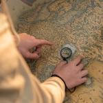 Kompas (buzola) mapový Bist Mini - průhledný