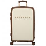 Obal na kufr Suitsuit Fab Seventies M 60x43x26 - hnědý