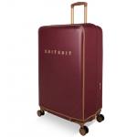 Obal na kufr Suitsuit Fab Seventies L 70x50x28 - tmavě červený