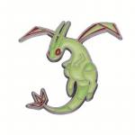 Odznak (pins) Fly Dragon 2,5 x 2,8 cm - zelený