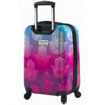 Cestovný kufor Mia Toro 98-123 L - ružový-modrý