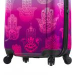Cestovný kufor Mia Toro 98-123 L - ružový-modrý