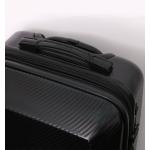 Cestovní kufr Mia Toro 101-126L - stříbrný