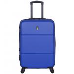 Cestovní kufr Tucci 63-85 l - středně modrý