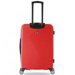 Cestovní kufr Tucci 122-165 l - červený