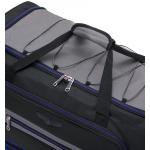 Cestovní taška na kolečkách Sirocco - šedá-modrá
