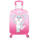 Detský kufor Tucci Kids Bunny 25 L - ružový