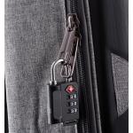 Bezpečnostní TSA kódový zámek na zavazadla Rock - stříbrný