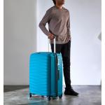 Cestovní kufr Rock 0212/3 120-138 l - modrý