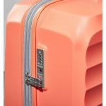 Cestovní kufr Rock 0212/3 74-85 l - oranžový
