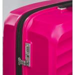 Cestovní kufr Rock 0212/3 74-85 l - růžový