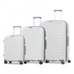 Súprava cestovných kufrov Rock 0212/3 35-120 l - biele