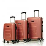 Sada cestovních kufrů Rock 0229/3 34-97 l - růžové