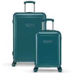 Súprava cestovných kufrov Suitsuit Blossom 31-81 L - tmavo zelená
