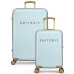Sada cestovních kufrů Suitsuit Fusion 32-91 L - světle modré