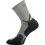 Ponožky športové Voxx Actros - sivé-čierne