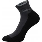 Ponožky športové Voxx Brooke - tmavo sivé-čierne