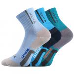 Ponožky detské Voxx Jozef (svetlo modré, modré, petrolejové) 3 páry