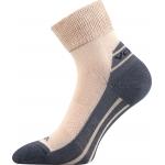 Ponožky sportovní Voxx Oliver - béžové-šedé