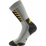 Ponožky pánske froté vysoké Voxx Power Work - svetlo sivé