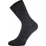 Ponožky unisex zimní Boma Říp - černé