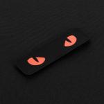 Nášivka M-Tac Cat Eyes Laser Cut GID - čierna-červená