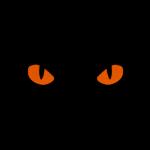 Nášivka M-Tac Cat Eyes Laser Cut GID - multicam-červená