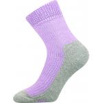 Ponožky unisex Boma Spací - světle fialové