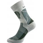 Ponožky unisex termo Voxx Treking - biele-sivé