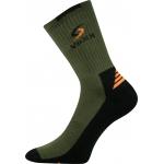 Ponožky sportovní Voxx Tronic - olivové-černé