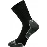 Ponožky unisex termo Voxx Zenith L + P - čierne-sivé
