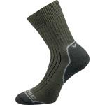 Ponožky unisex termo Voxx Zenith L + P - olivové-šedé