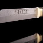 Nůž Scandinoff Valknut Classic - stříbrný-hnědý