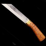 Nůž Scandinoff Valknut Classic - stříbrný-světle hnědý (18+)