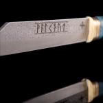Nůž Scandinoff Valknut Classic - stříbrný-modrý