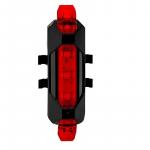 LED svetlo na bicykel dobíjací Bist - čierne-červené