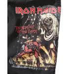 Kraťasy Brandit Savage Vintage Iron Maiden Number of the Beast - čierne