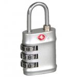 Bezpečnostní TSA kódový zámek na zavazadla Rock 0035 - šedý