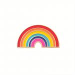 Odznak (pins) LGBT dúha 1,8 x 3 cm - farebný