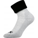 Ponožky dámské termo Voxx Quanta - šedé-černé