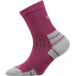 Ponožky dětské Boma Belkinik 3 páry (světle růžové, růžové, vínové)