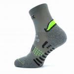Ponožky unisex športové Voxx Integra - tmavo sivé-zelené