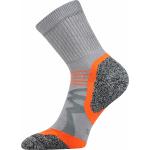 Ponožky funkčné unisex Voxx Simplex - svetlo sivé-tmavo sivé