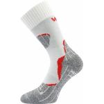 Ponožky unisex termo Voxx Dualix - biele-sivé