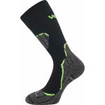 Ponožky unisex termo Voxx Dualix - čierne-tmavo sivé