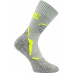 Ponožky unisex termo Voxx Dualix - sivé-žlté