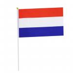 Vlajka Nizozemsko 14 x 21 cm na plastové tyčce