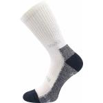 Ponožky bambusové sportovní Voxx Bomber - bílé-šedé