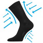 Ponožky kompresné Lonka Kooper - čierne