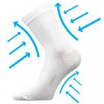 Ponožky kompresní Lonka Kooper - bílé
